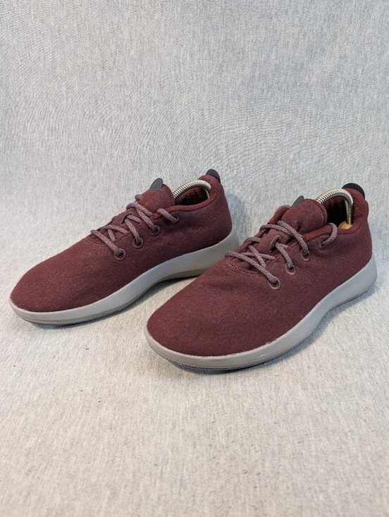 allbirds Other - Allbirds Wool Runners Men's 9 Maroon Comfort Sneaker WRM M9